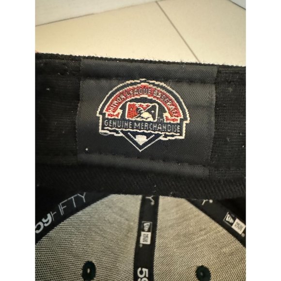 Vintage Augusta GreenJackets New Era 59Fifty Fitted 7 Hat Black MiLB Baseball - Picture 6 of 9